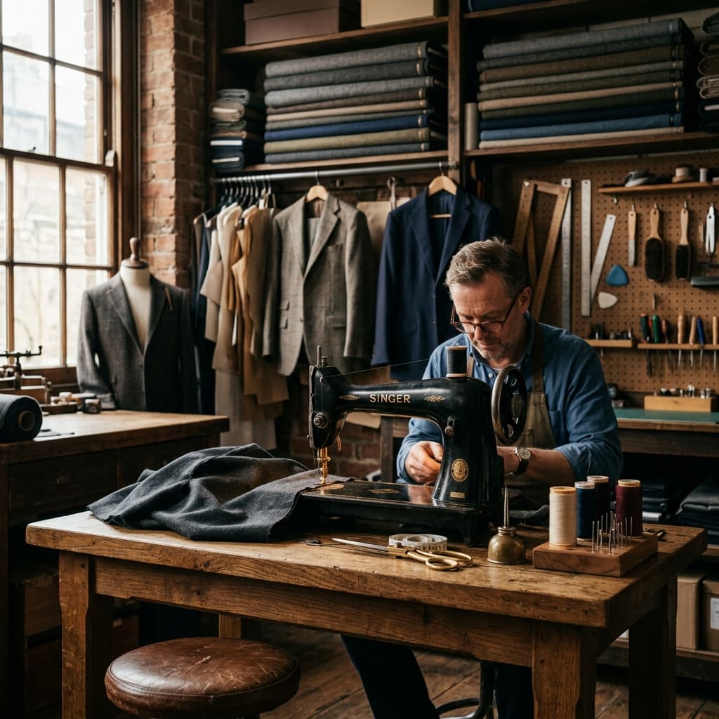 Dayo in his Treasure Trove Workshop